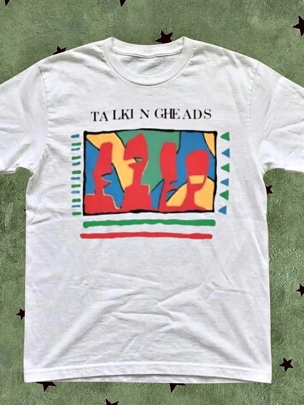 Talking Heads Graphic Short Sleeve T-Shirt in White